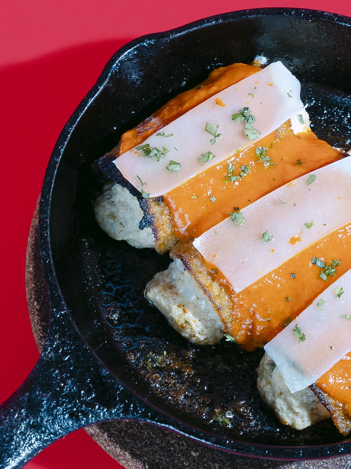 Cast iron baked dish